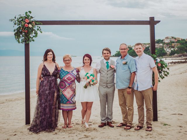 La boda de Cameron y Rose en Bahía de Banderas, Nayarit 45