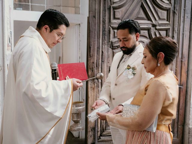 La boda de César y Brenda en Tepotzotlán, Estado México 1