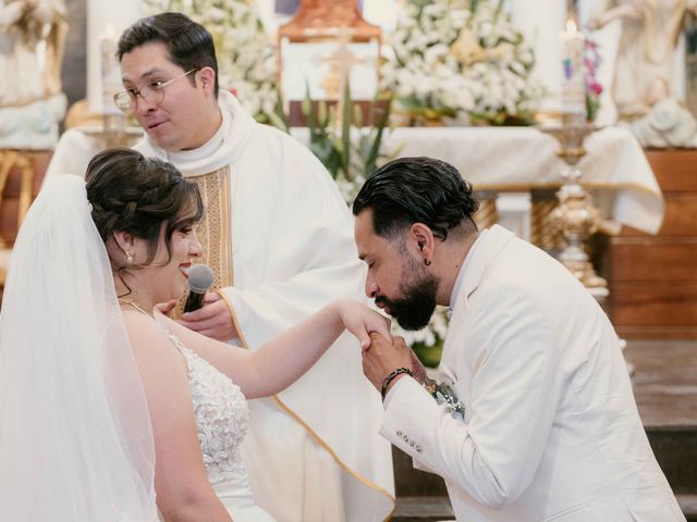 La boda de César y Brenda en Tepotzotlán, Estado México 7