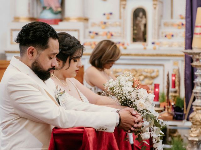 La boda de César y Brenda en Tepotzotlán, Estado México 9