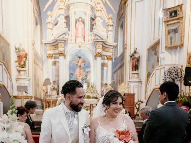 La boda de César y Brenda en Tepotzotlán, Estado México 11