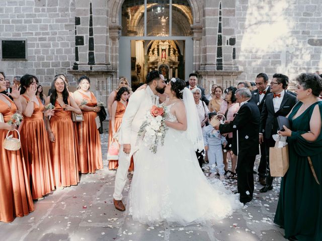 La boda de César y Brenda en Tepotzotlán, Estado México 13