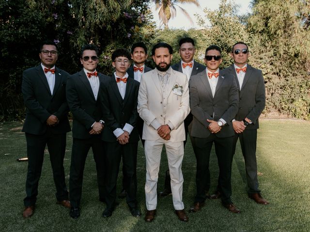 La boda de César y Brenda en Tepotzotlán, Estado México 25
