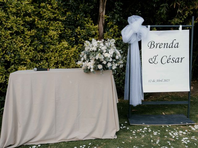 La boda de César y Brenda en Tepotzotlán, Estado México 33