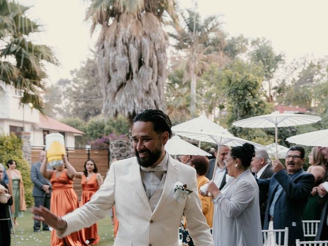 La boda de César y Brenda en Tepotzotlán, Estado México 36