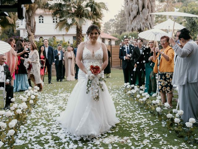 La boda de César y Brenda en Tepotzotlán, Estado México 38