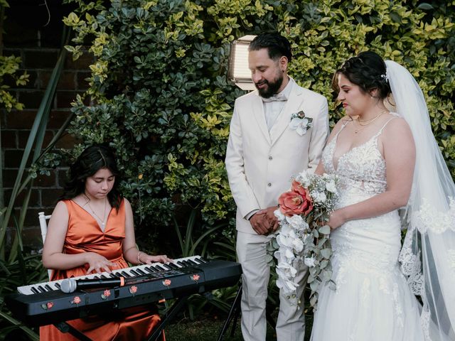 La boda de César y Brenda en Tepotzotlán, Estado México 39