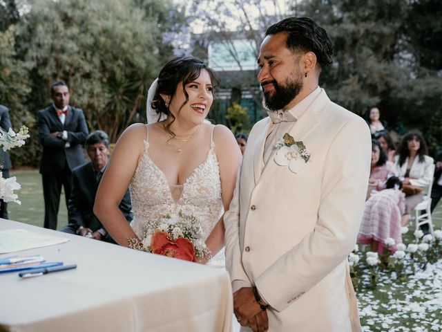 La boda de César y Brenda en Tepotzotlán, Estado México 41