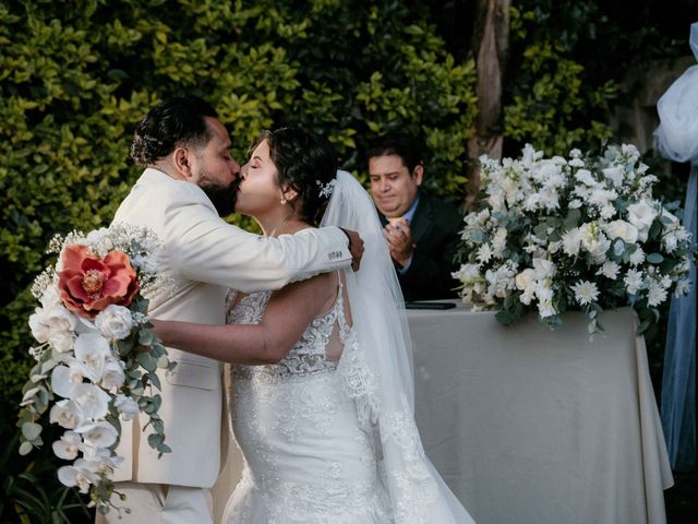 La boda de César y Brenda en Tepotzotlán, Estado México 44