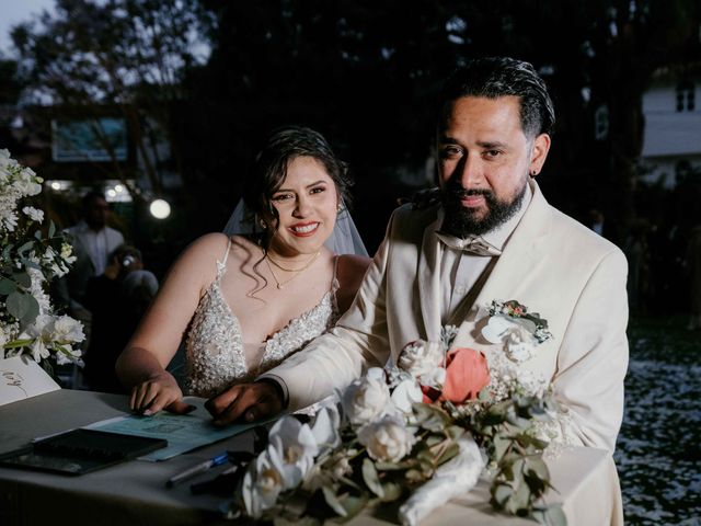 La boda de César y Brenda en Tepotzotlán, Estado México 46