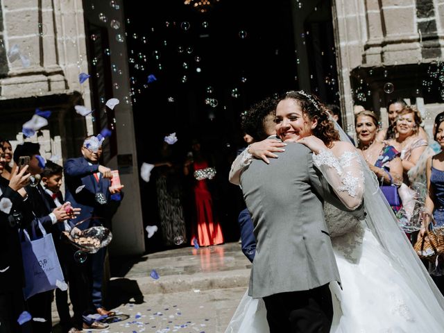 La boda de Antonio y Elena en Tepotzotlán, Estado México 25