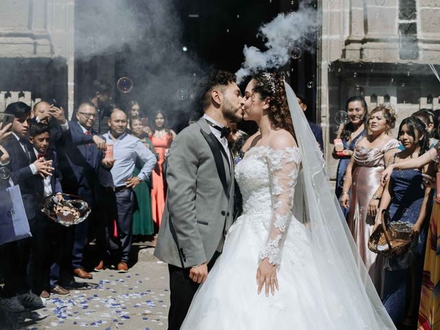 La boda de Antonio y Elena en Tepotzotlán, Estado México 26