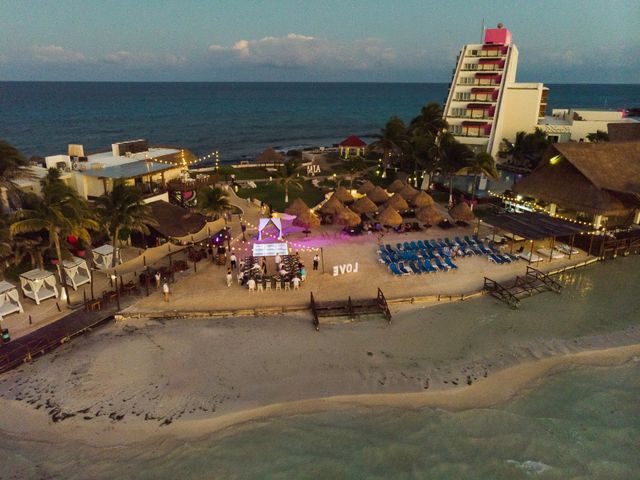 La boda de Alonso y Monique en Isla Mujeres, Quintana Roo 85