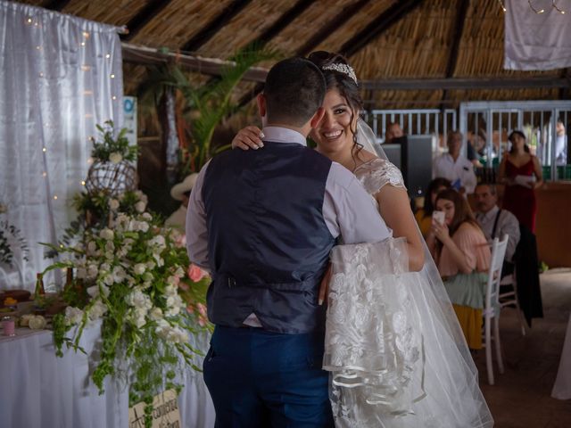 La boda de Alejandro y Gisela en Santa María del Oro, Nayarit 33