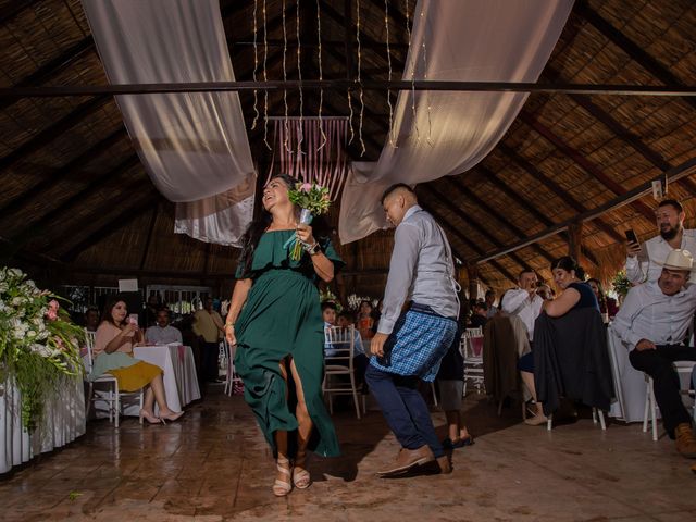 La boda de Alejandro y Gisela en Santa María del Oro, Nayarit 42