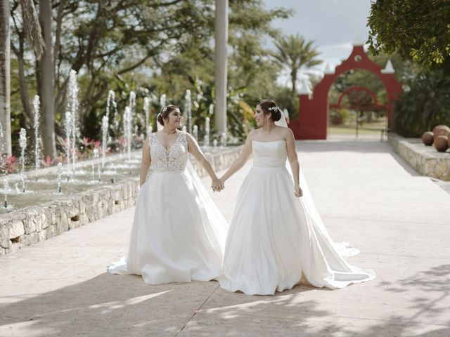 La boda de Pamela y Ivonne en Mérida, Yucatán 42