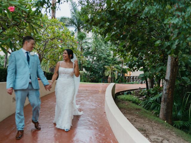 La boda de David y Ximena en Puerto Morelos, Quintana Roo 10