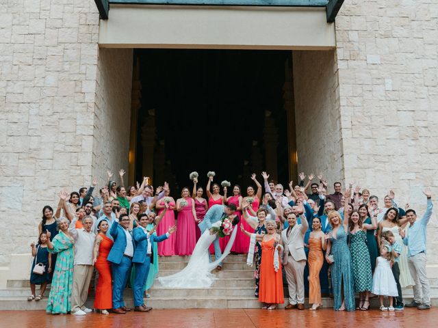 La boda de David y Ximena en Puerto Morelos, Quintana Roo 16