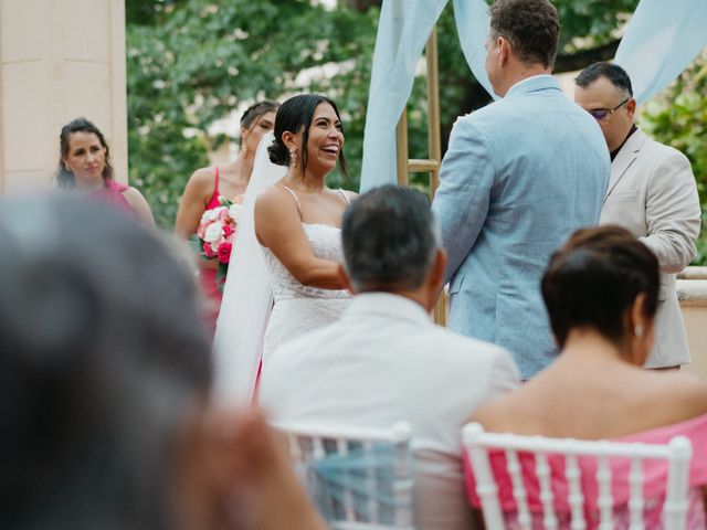 La boda de David y Ximena en Puerto Morelos, Quintana Roo 17