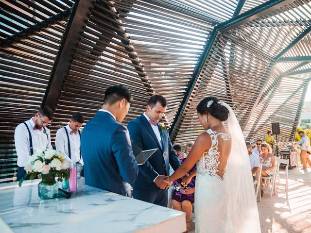 La boda de Andrew y Lisa en Cancún, Quintana Roo 64