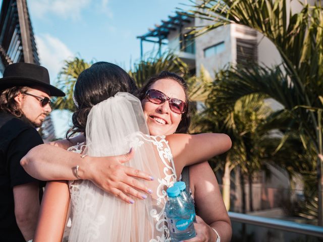 La boda de Andrew y Lisa en Cancún, Quintana Roo 79