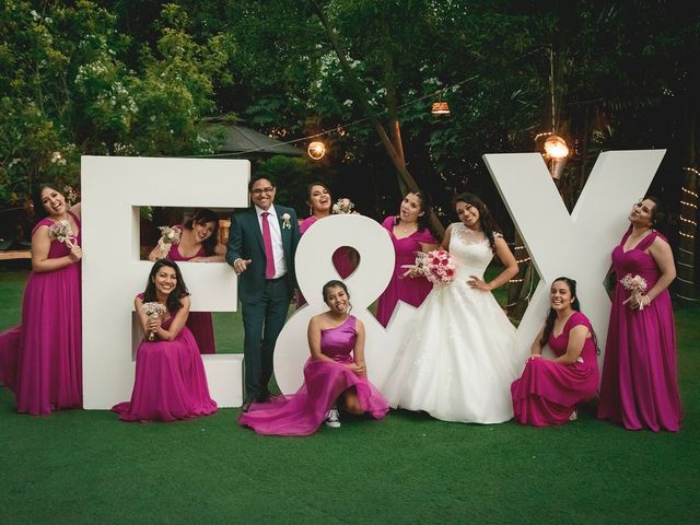 La boda de Eduardo y Xóchitl en Naucalpan, Estado México 90