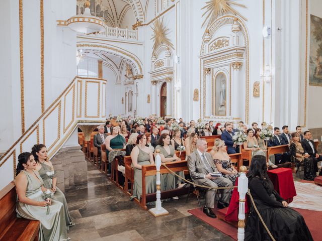 La boda de Jordan y Majo en Tepotzotlán, Estado México 29