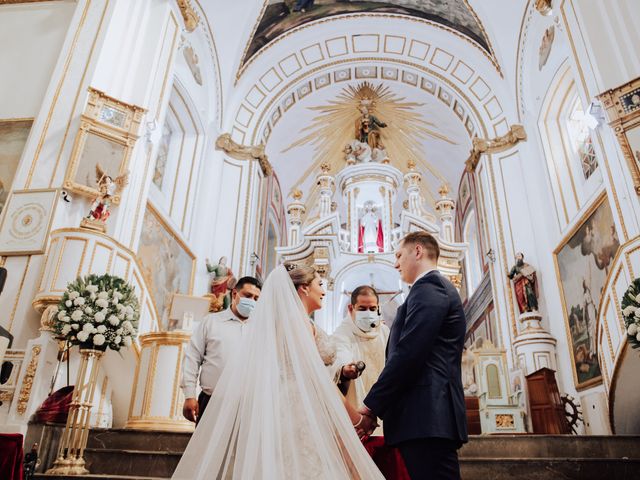 La boda de Jordan y Majo en Tepotzotlán, Estado México 31