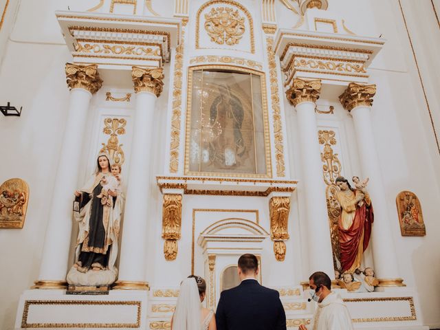 La boda de Jordan y Majo en Tepotzotlán, Estado México 33
