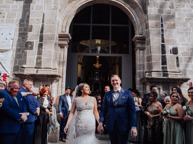 La boda de Jordan y Majo en Tepotzotlán, Estado México 41