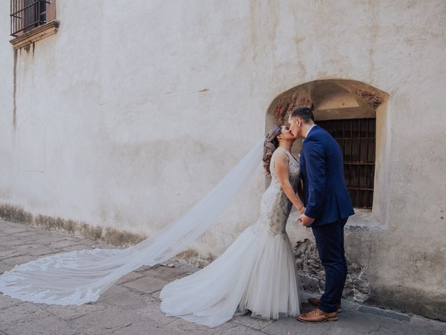 La boda de Jordan y Majo en Tepotzotlán, Estado México 43