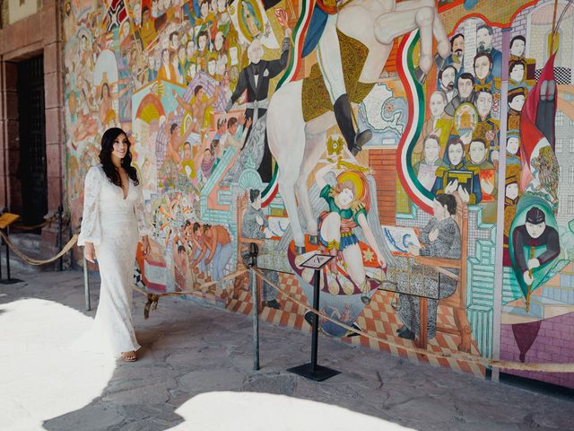 La boda de Abraham y Ornella en San Miguel de Allende, Guanajuato 31