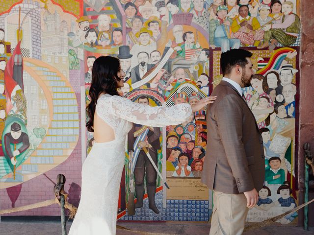 La boda de Abraham y Ornella en San Miguel de Allende, Guanajuato 32