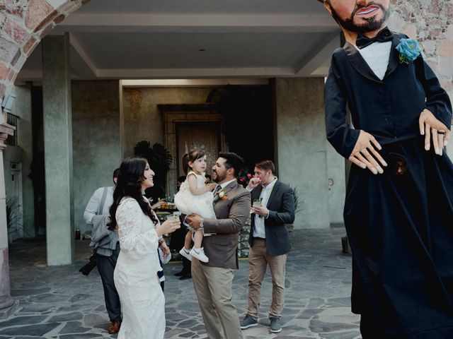 La boda de Abraham y Ornella en San Miguel de Allende, Guanajuato 84