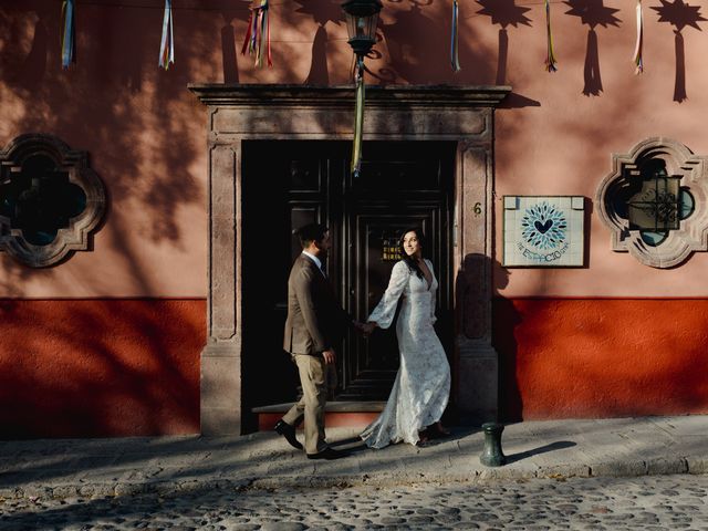 La boda de Abraham y Ornella en San Miguel de Allende, Guanajuato 93