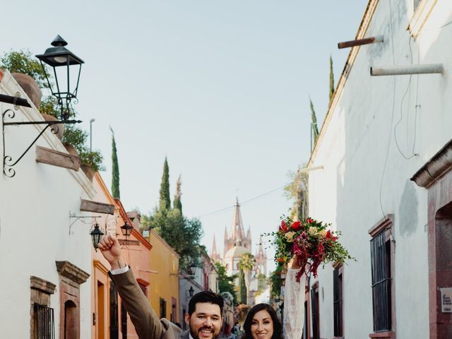 La boda de Abraham y Ornella en San Miguel de Allende, Guanajuato 2