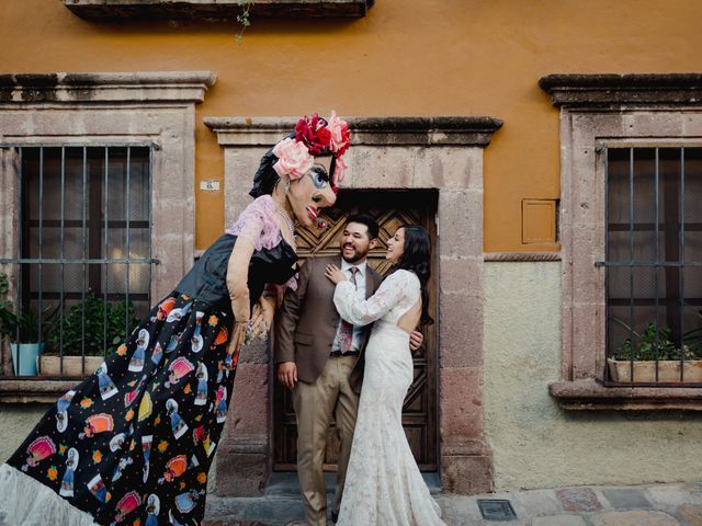 La boda de Abraham y Ornella en San Miguel de Allende, Guanajuato 100