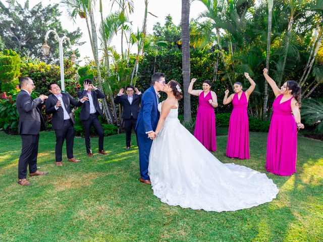 La boda de Alejandro y Leiza en Jiutepec, Morelos 59