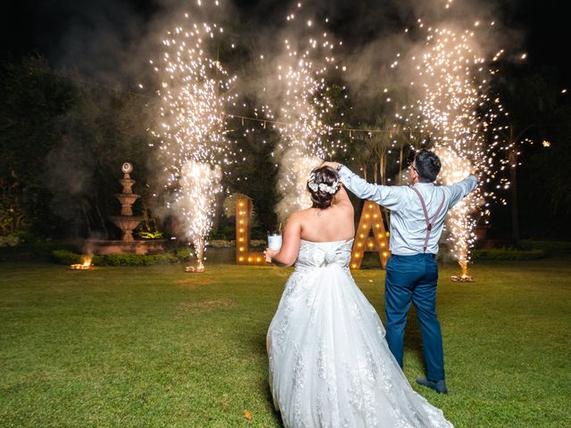 La boda de Alejandro y Leiza en Jiutepec, Morelos 80