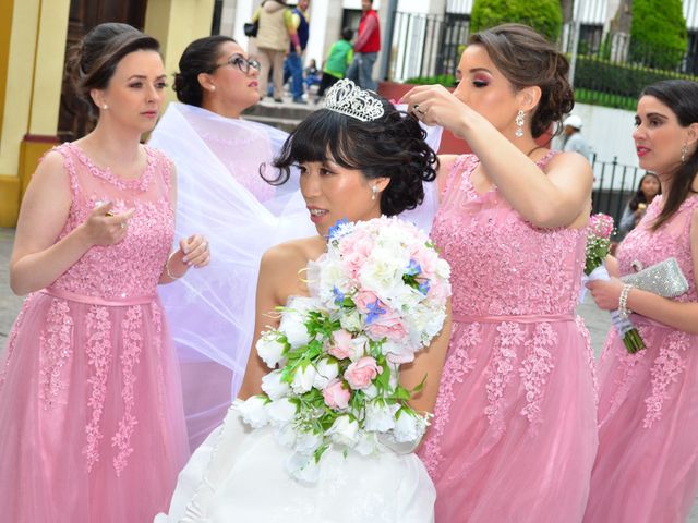 La boda de Alex y Hakura en Zinacantepec, Estado México 8