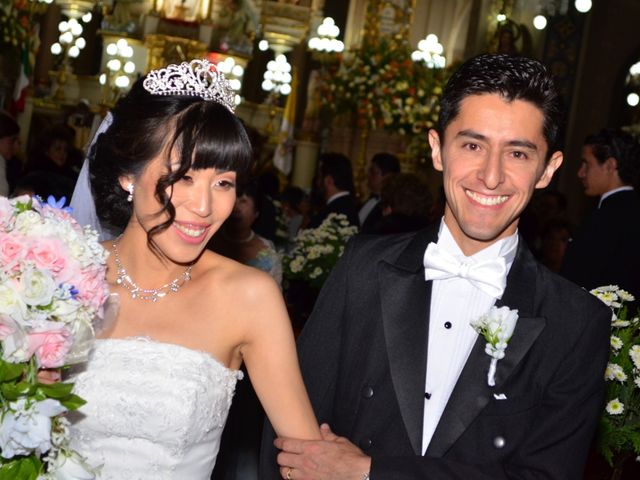 La boda de Alex y Hakura en Zinacantepec, Estado México 34