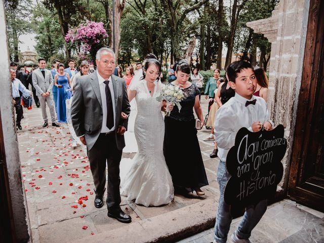 La boda de Diego y Diana en Tepotzotlán, Estado México 10