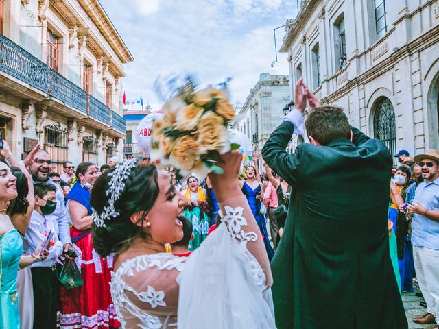 La boda de Lili y Abdiel en Oaxaca, Oaxaca 17