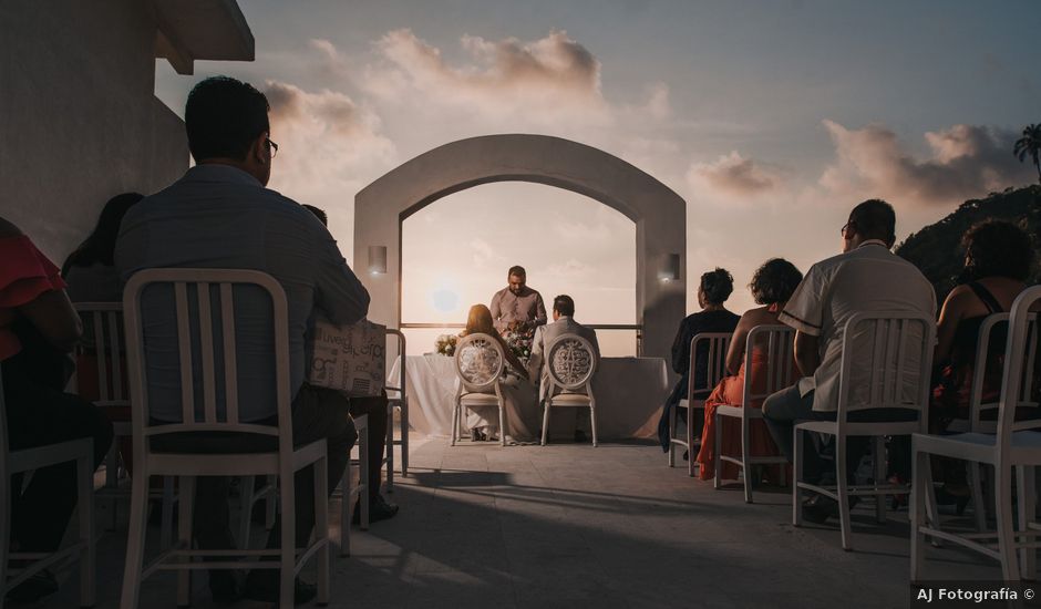 La boda de Pedro y Arely en Acapulco, Guerrero