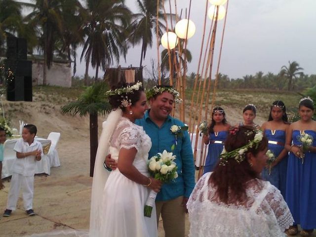 La boda de Omar y Betty en Coyuca de Benítez, Guerrero 16