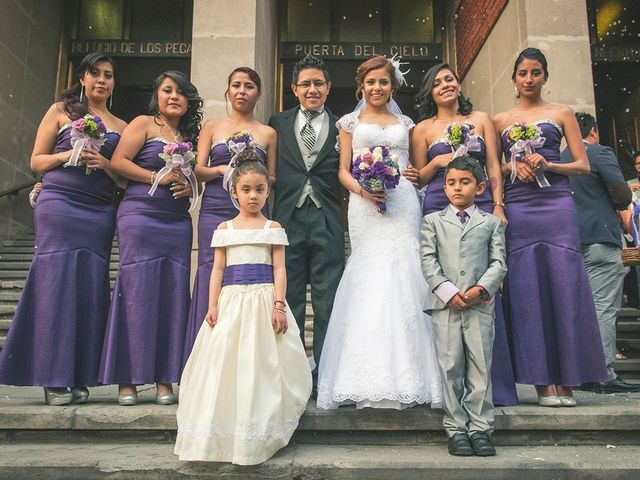La boda de Eduardo y Erika en Xochimilco, Ciudad de México 167