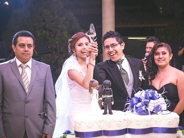 La boda de Eduardo y Erika en Xochimilco, Ciudad de México 306
