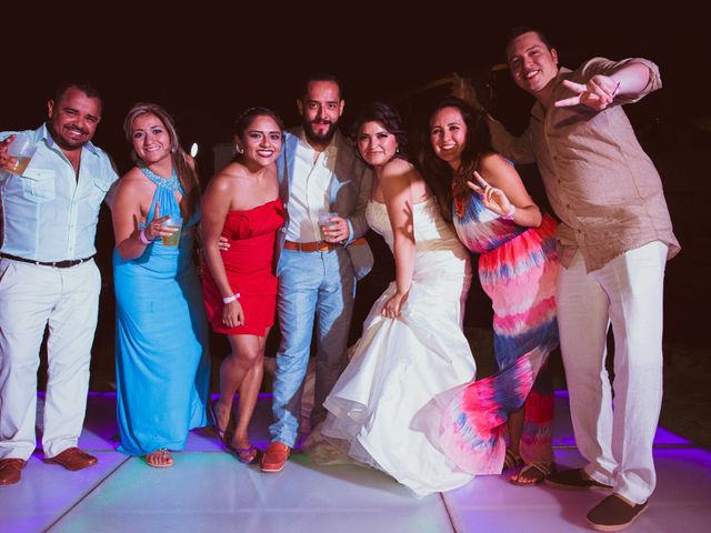 La boda de Adrián y Gaby  en Puerto Aventuras, Quintana Roo 34