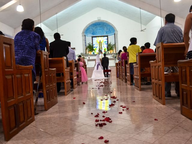 La boda de Nicole Iselda  y Josue Esteban en Cancún, Quintana Roo 4