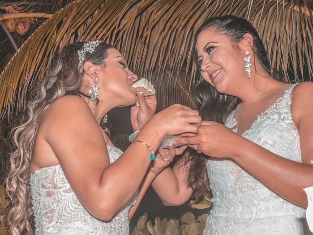 La boda de Natalia y Nelly en Mahahual, Quintana Roo 13